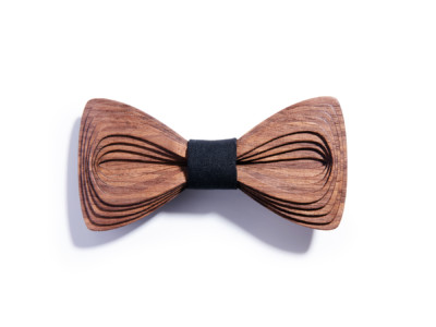 Wooden bow tie SR Antero Walnut